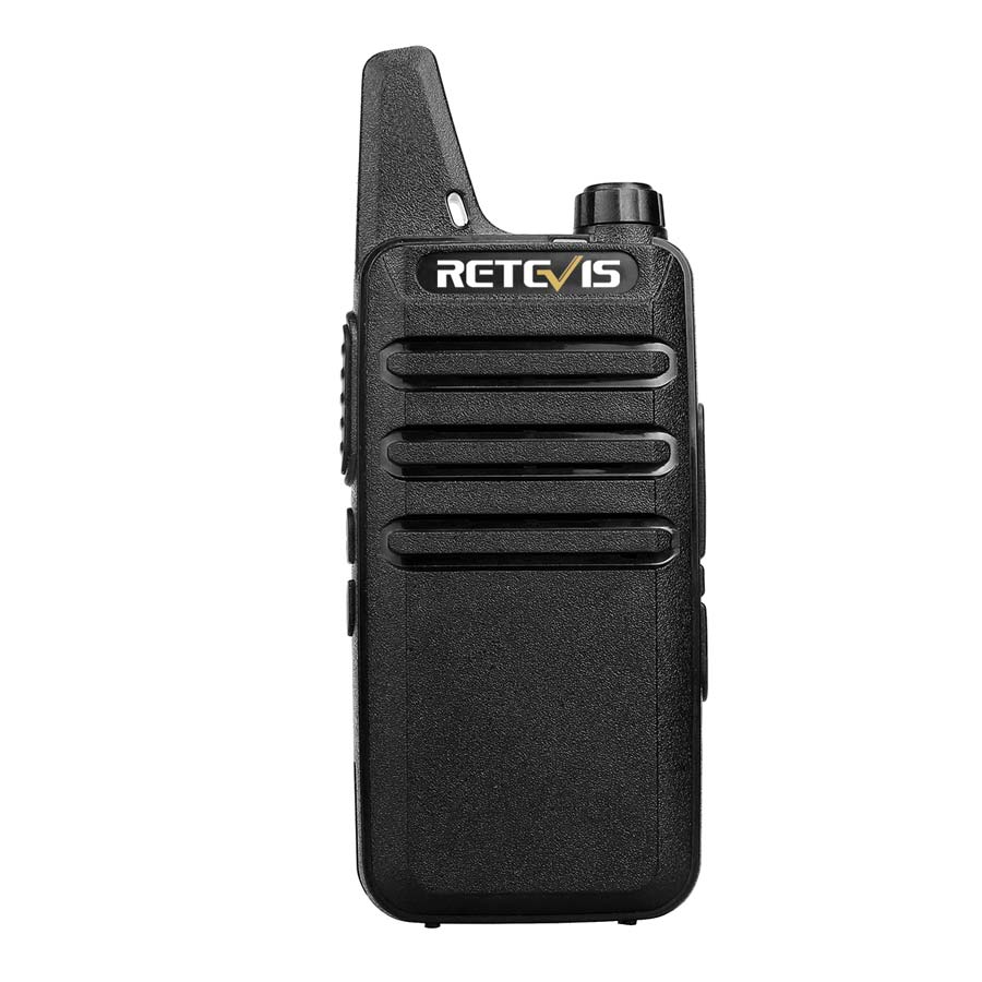 Lot de 2 talkies-walkies PMR446 super portables Retevis RT622