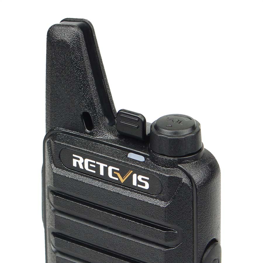 Lot de 2 talkies-walkies PMR446 super portables Retevis RT622