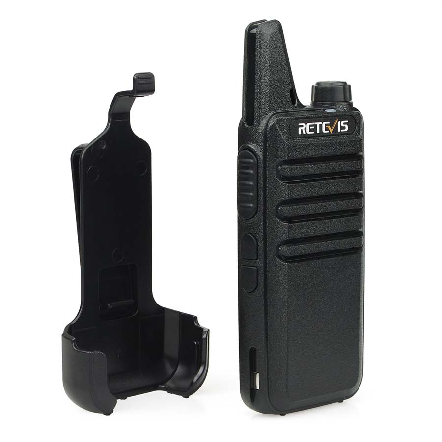 Lot de 2 talkies-walkies PMR446 super portables Retevis RT622