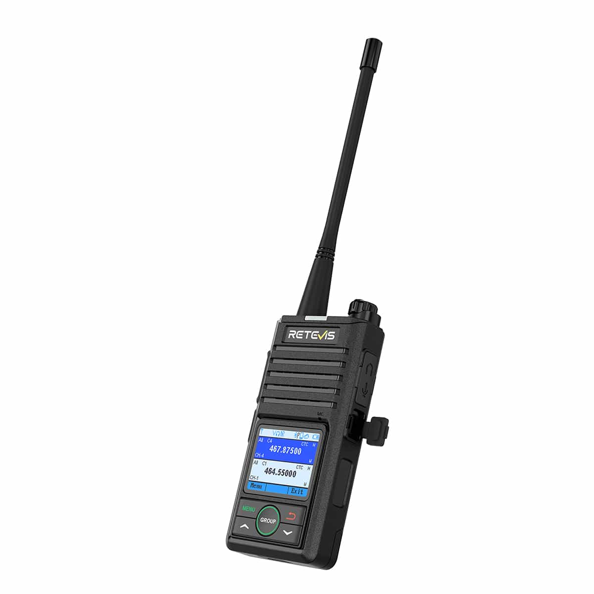 Retevis RB658 Talkie Walkie Bluetooth Contrôle APP, Réduction du bruit AI