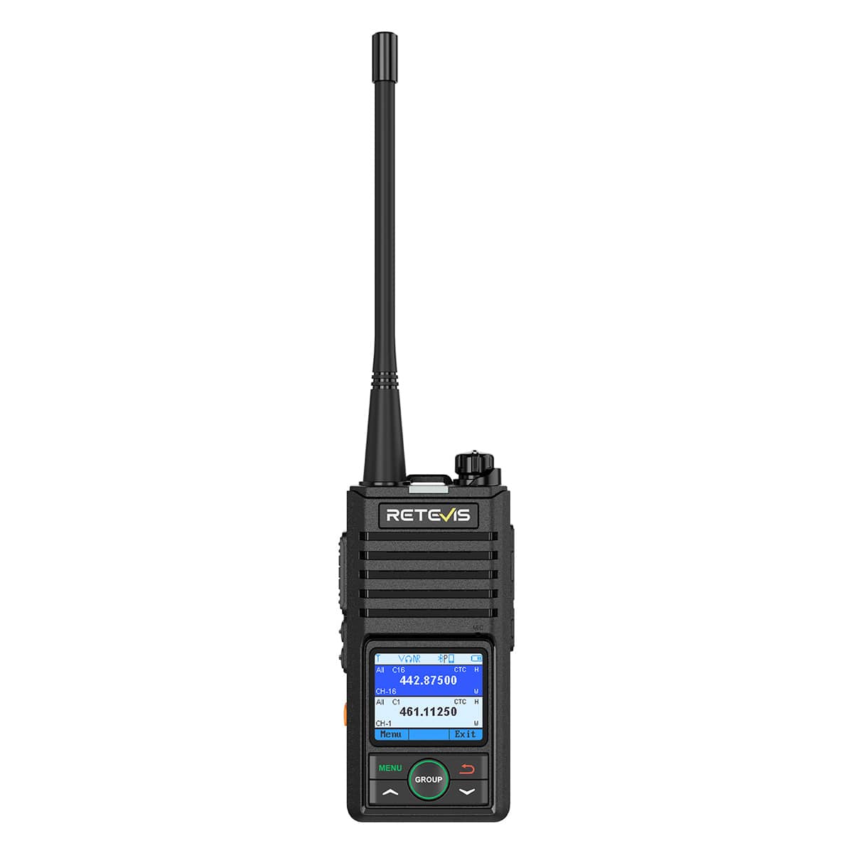Retevis RB658 Talkie Walkie Bluetooth Contrôle APP, Réduction du bruit AI