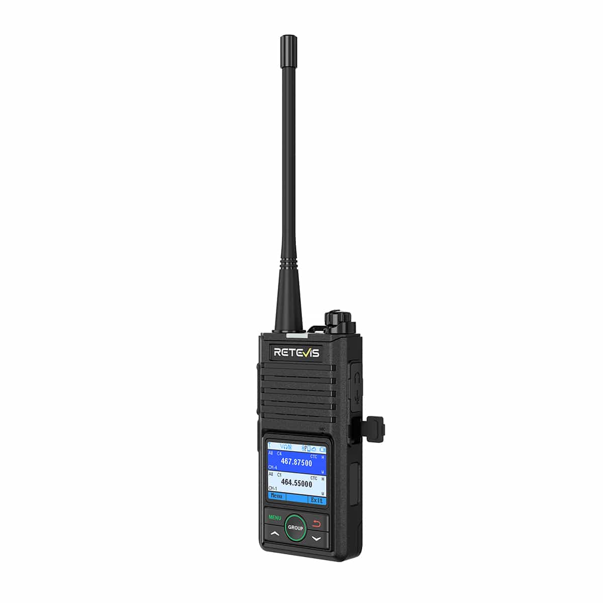 Retevis RB658 Talkie Walkie Bluetooth Contrôle APP, Réduction du bruit AI