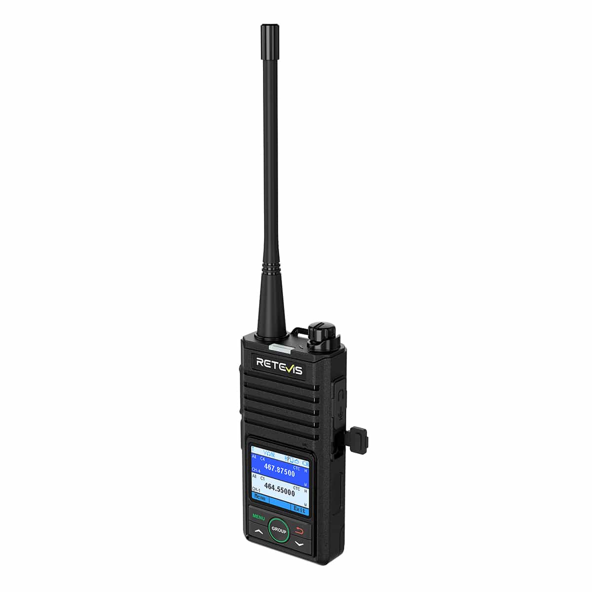 Retevis RB658 Talkie Walkie Bluetooth Contrôle APP, Réduction du bruit AI
