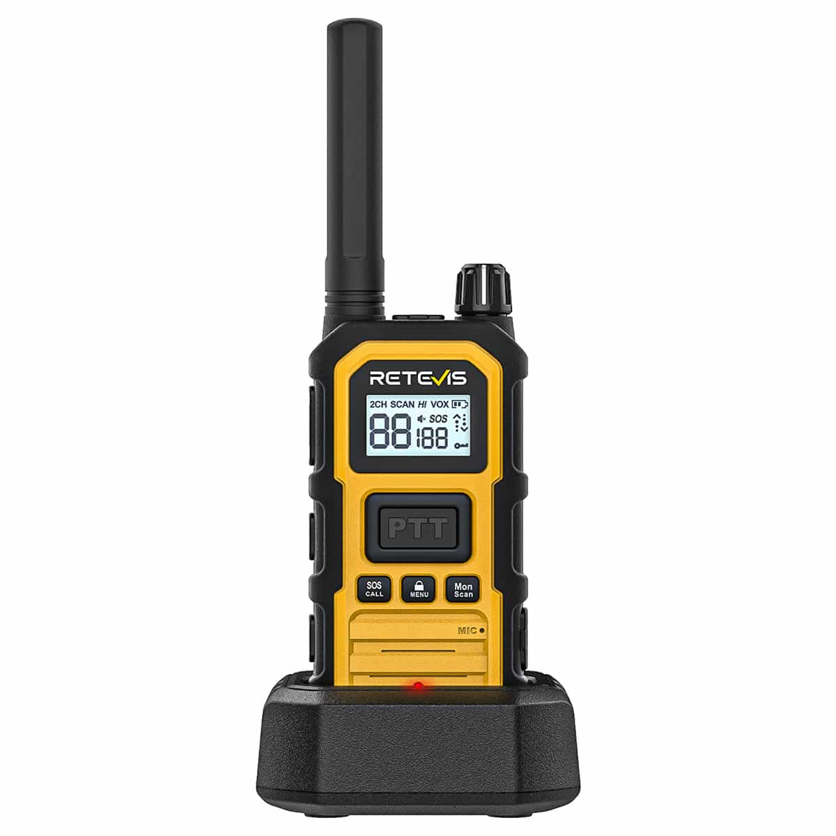Retevis RB648P UHF 5W Talkie Walkies Bidirectionnelles Robustes Lot de 2