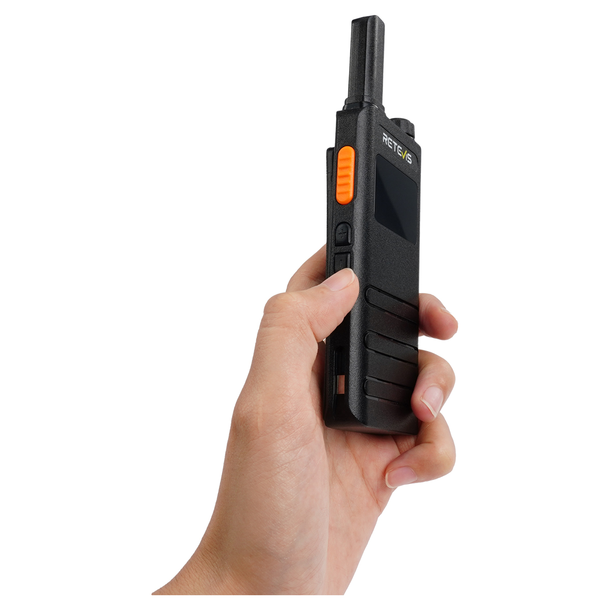 Retevis B63S Talkie-walkie rechargeable ultra-mince PMR446 avec écran LCD