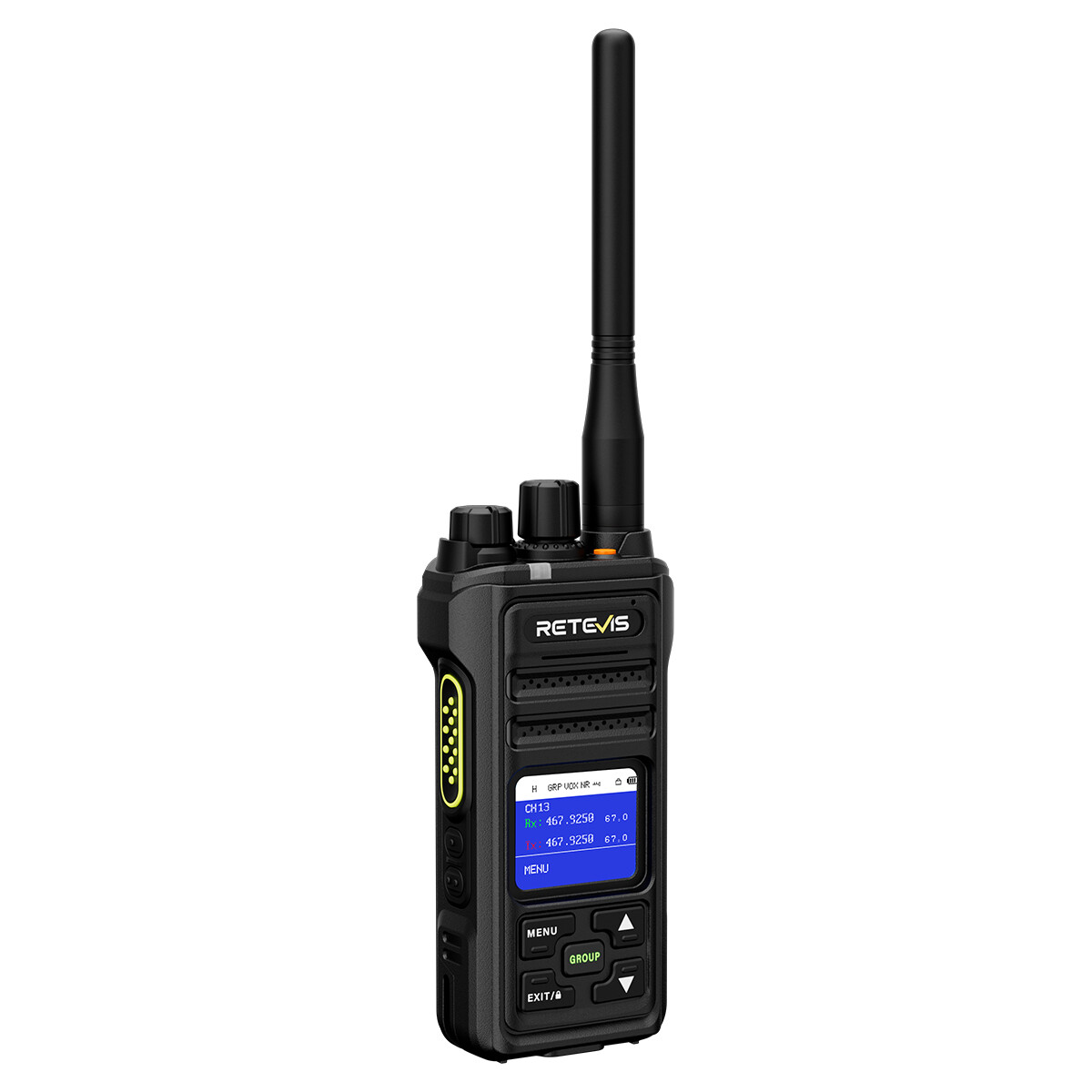 Retevis NR630S Talkie-walkie UHF haute puissance avec suppression du bruit et affichage